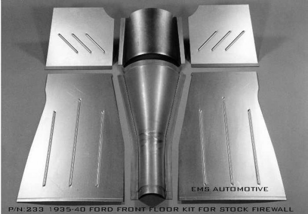 FLOOR PAN  FOR STOCK FIREWALL